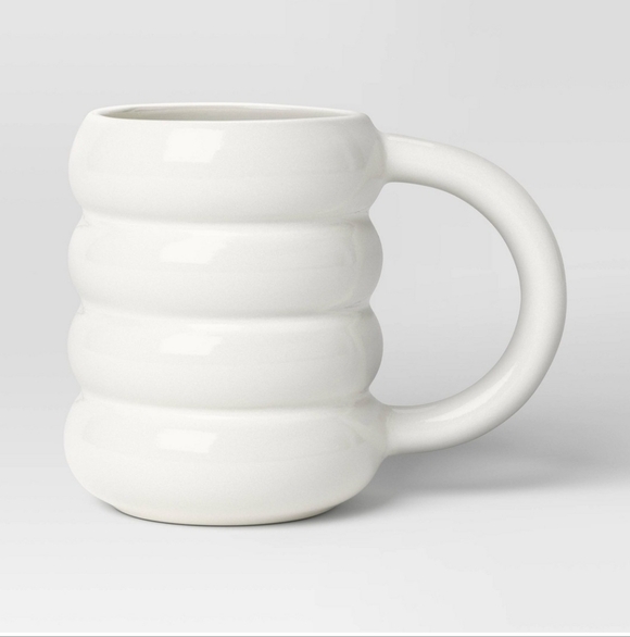Room Essentials Other - White Artisan Ceramic Mug Set